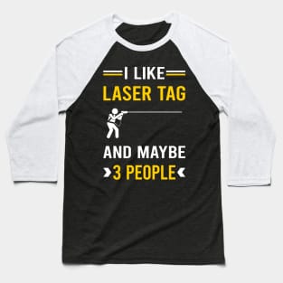 3 People Laser Tag Baseball T-Shirt